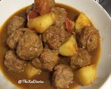 Foto langkah ke 5 dari resep Bola-Bola Daging Saus Kecap.