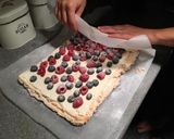 A picture of step 7 of Summer Meringue Roulade.