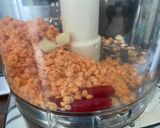 A picture of step 1 of Mushoor Daler Bora - Bengali lentil fritters.