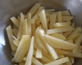A picture of step 1 of Potato French fries.