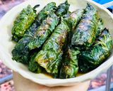 Hình bước làm 4 của món Bò Cuốn Lá Lốt