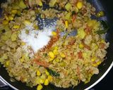 A picture of step 5 of Green Cranberry Wheat Poha with Tender Jowar.