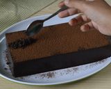 Foto langkah ke 8 dari resep Puding Brownies Roti Tawar.