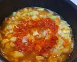Foto langkah ke 4 dari resep Sup Minestrone super mudah hanya sayur dan garam.
