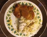 A picture of step 1 of Honey Baked Chicken.
