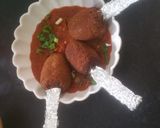 ब्रेड लॉलीपॉप विथ शेजवान सॉस (Bread Lolipop with schezwan sauce recipe in hindi) रेसिपी चरण 3 फोटो