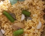 A picture of step 2 of Moong Dal Chilla.