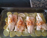 Foto del paso 4 de la receta: Lubina a la espalda