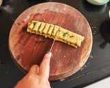 A picture of step 6 of Methi Leaves Layered Mathri.