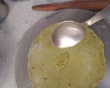A picture of step 4 of Onion-Palak Paratha.