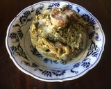 A picture of step 3 of California Farm Green Mustard Potato Mash Dinner.