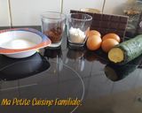 Une image de l'étape 1 de Gâteau choco/courgette.