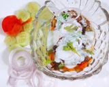 A picture of step 3 of Smokey yoghurt kabab.