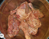 Foto del paso 9 de la receta: Pollo "entalcado" con papas rústicas