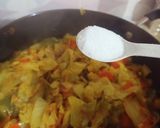 पत्तागोभी की सब्जी (Pattagobhi ki sabzi recipe in Hindi) रेसिपी चरण 3 फोटो