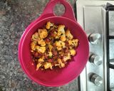 A picture of step 4 of Cauliflower chakalaka.
