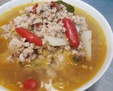 รูปขั้นตอนการทำที่ 3 ของ แกงอ่อมหมูสับ E-san style