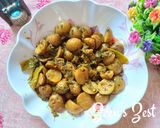 A picture of step 3 of Baby Aaloo Kasuri Methi.