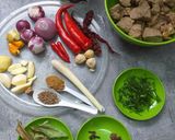 Gambar langkah 1 resipi Rendang Daging Tanpa Kerisik.