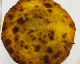 A picture of step 4 of Rajgira flour matar kachori.