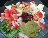 A picture of step 5 of Murmura Chaat.