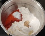A picture of step 2 of Crispy mushroom 65.