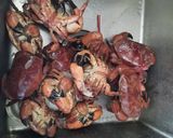 Hình bước làm 1 của món Cù kỳ (cua sấm) luộc bia