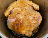 A picture of step 3 of Roasted chicken with potatoes and salad.