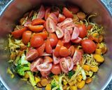 Foto del paso 3 de la receta: Wok de verduras coloridas