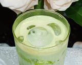 Hình bước làm 3 của món Matcha sữa tươi