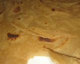 A picture of step 13 of Lacha Dar Paratha in layers of three kind.