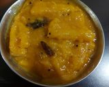A picture of step 4 of Mango sabji.