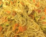 Foto del paso 5 de la receta Noodles de pollo al curry