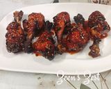 A picture of step 4 of Gochujang Honey Glazed Chicken Drumsticks.
