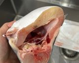 Hình bước làm 1 của món Canh Chua Đầu Cá Hú Nấu Lá Giang