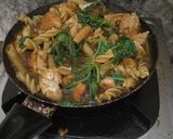 Foto langkah ke 5 dari resep Pasta tempe kokita rendang.