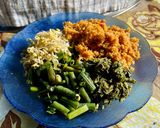 Foto langkah ke 5 dari resep Urap Sayur.