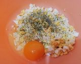 Baconbe tekert, töltött csirkemell, petrezselymes burgonyapürével recept fázis 2 fotója