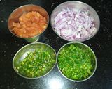 A picture of step 1 of Arabian Harissa.