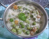 சிம்பிள் ஒயிட் குருமா (Simple white kuruma recipe in tamil) ரெசிபி ஸ்டேப் 3 புகைப்படம்