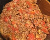 A picture of step 4 of Cowboys Chilli With Crispy Sweet Potato Toppers.
