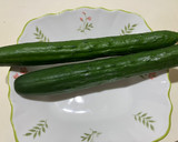 小黃瓜🥒炒玉子燒（清冰箱料理）的食譜步驟1照片