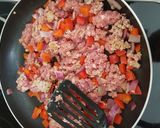 A picture of step 3 of Turkey and pepper bake.