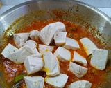 Foto langkah ke 3 dari resep Tahu Kerang Bumbu merah.