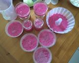 Foto langkah ke 3 dari resep Puding Vla Susu Buah Naga.