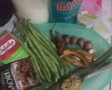 Foto langkah ke 1 dari resep Tumis Buncis dengan Ikan Asin Gabus.