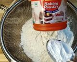 A picture of step 4 of Zebra Chocolate Cake.