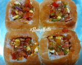 A picture of step 3 of Pizza Explode Buns.