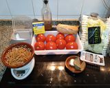 Foto del paso 1 de la receta: Ensalada de macarrones integral con salmorejo