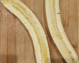 A picture of step 1 of Banana split.